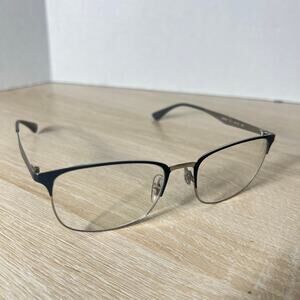 Ray-Ban RB6421 3004 Eyeglasses Gray Blue Metal Frames 54-18-145 Excellent Cond!